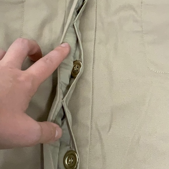 Talbots midi skirt with gold buttons size 6 - Picture 4 of 6